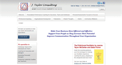 Desktop Screenshot of jtaylorconsulting.com